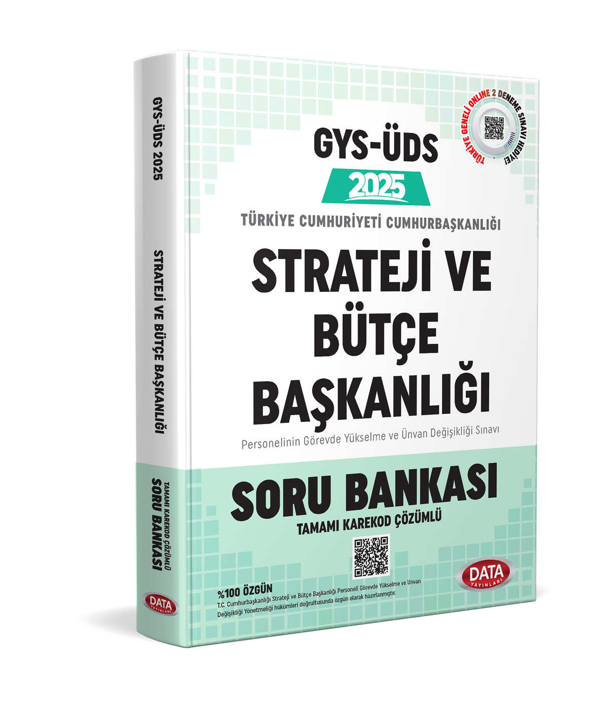 T.C. Cumhurbaşkanlığı Strateji ve Bütçe Başkanlığı Tüm Kadrolar GYS Soru Bankası (Karekod Çözümlü)