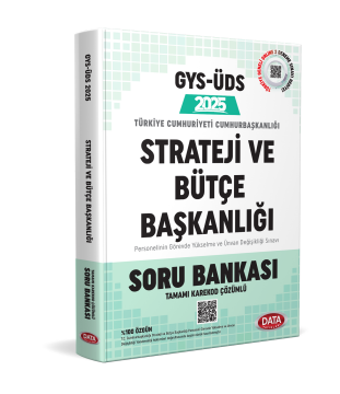 T.C. Cumhurbaşkanlığı Strateji ve Bütçe Başkanlığı Tüm Kadrolar GYS Soru Bankası (Karekod Çözümlü)