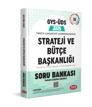 T.C. Cumhurbaşkanlığı Strateji ve Bütçe Başkanlığı Tüm Kadrolar GYS Soru Bankası (Karekod Çözümlü)
