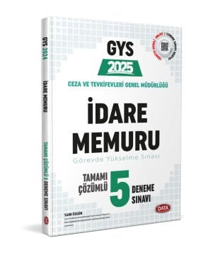 Ceza ve Tevkifevleri İdare Memuru GYS Tamamı Çözümlü 5 Deneme Sınavı