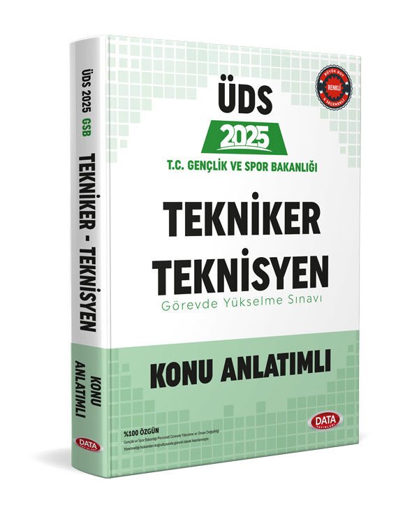 T.C. Gençlik ve Spor Bakanlığı Tekniker - Teknisyen ÜDS Konu Anlatımlı