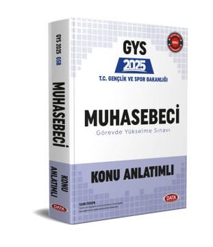 T.C. Gençlik ve Spor Bakanlığı Muhasebeci GYS Konu Anlatımlı