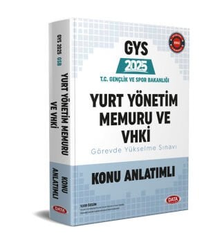 T.C. Gençlik ve Spor Bakanlığı  Yurt Yönetim Memuru ve VHKİ GYS Konu Anlatımlı