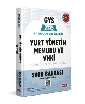T.C. Gençlik ve Spor Bakanlığı  Yurt Yönetim Memuru ve VHKİ GYS Soru Bankası - Karekod Çözümlü