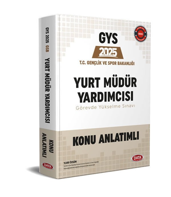 T.C. Gençlik ve Spor Bakanlığı  Yurt Müdür Yardımcısı Konu Anlatımlı