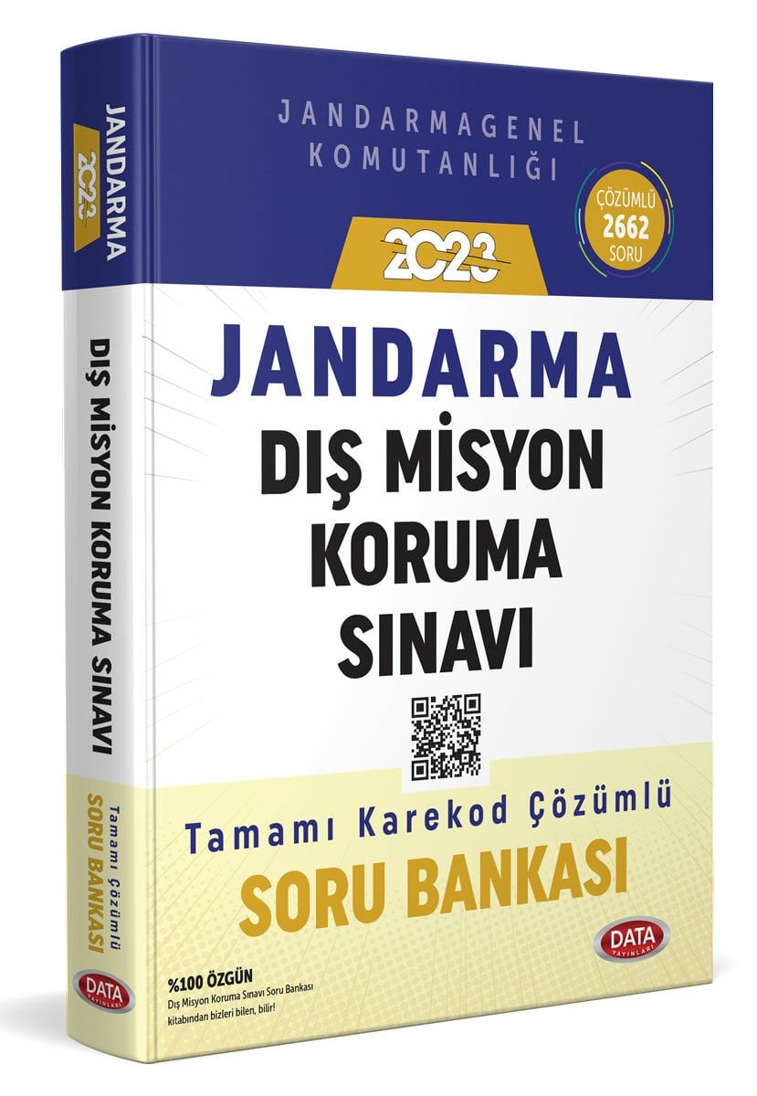 Jandarma Genel Komutanlığı Dış Misyon Koruma Sınavı Tamamı Karekod Çözümlü Soru Bankası