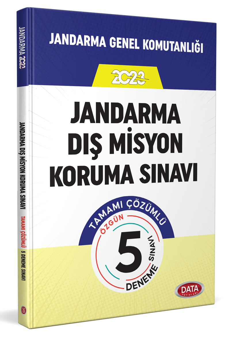 Jandarma Genel Komutanlığı Dis Misyon Koruma Sınavı Tamamı Çözümlü 5 Deneme Sınavı