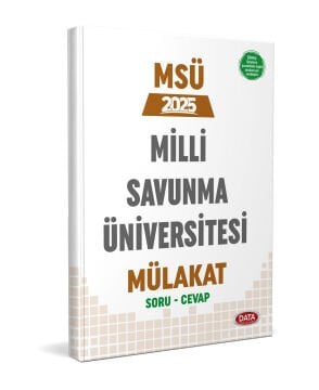 Milli Savunma Üniversitesi (MSÜ) Mülakat Çıkmış Sorular ve Cevapları