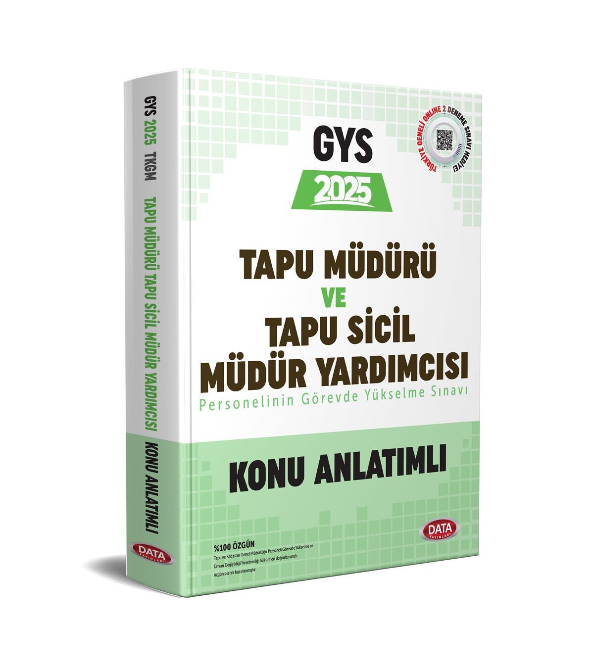 Tapu Müdürü - Tapu Sicil Müdür Yardımcısı GYS Konu Anlatımlı