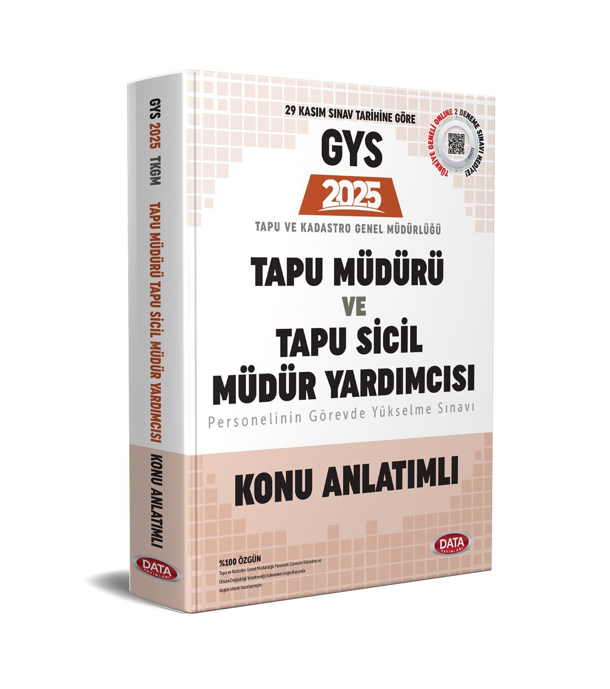 Tapu Müdürü - Tapu Sicil Müdür Yardımcısı GYS Konu Anlatımlı