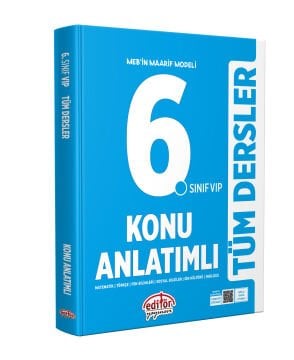 6. Sınıf VIP Tüm Dersler Konu Anlatımlı