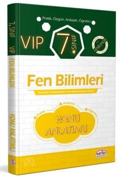 7. Sınıf VIP Fen Bilimleri Konu Anlatımlı