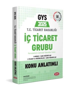 Ticaret Bakanlığı İç Ticaret Grubu Konu Anlatımlı