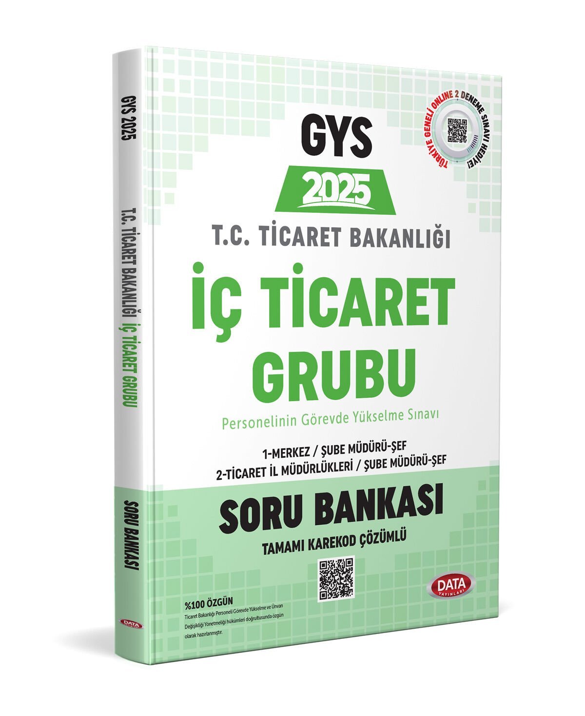 Ticaret Bakanlığı İç Ticaret Grubu Soru Bankası - Karekod Çözümlü