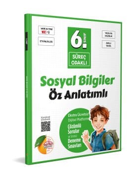 6. Sınıf Süreç Odaklı Sosyal Bilgiler Öz Anlatımlı
