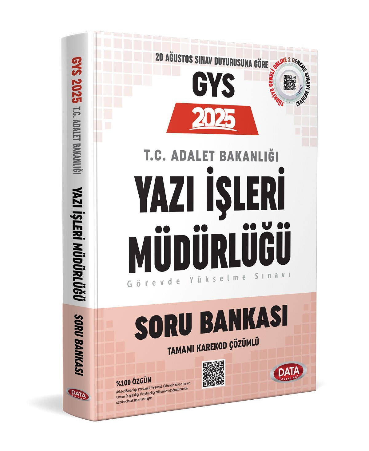 Adalet Bakanlığı Yazı İşleri Müdürlüğü GYS Soru Bankası - Karekod Çözümlü