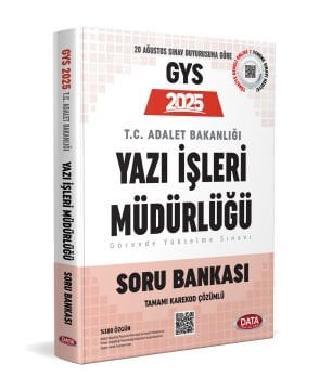 Adalet Bakanlığı Yazı İşleri Müdürlüğü GYS Soru Bankası - Karekod Çözümlü