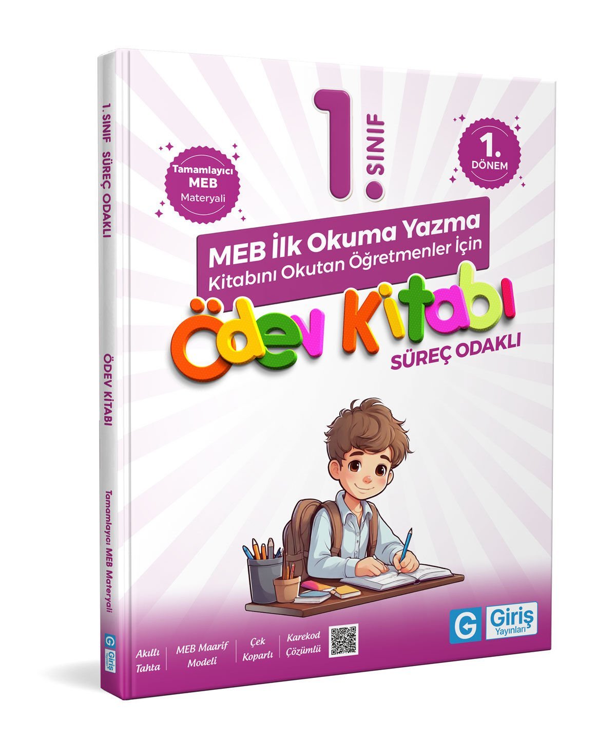 1. Sınıf Süreç Odaklı MEB İlk Okuma Yazma Ödev Kitabı