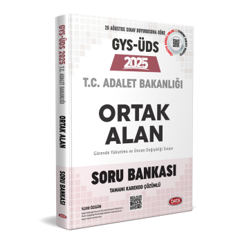 GYS Adalet Bakanlığı Ortak Alan Soru Bankası - Karekod Çözümlü