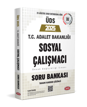 Adalet Bakanlığı ÜDS Sosyal Çalışmacı Soru Bankası - Karekod Çözümlü