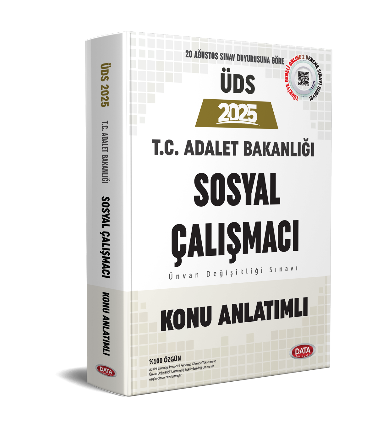 Adalet Bakanlığı ÜDS Sosyal Çalışmacı Konu Anlatımlı