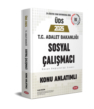 Adalet Bakanlığı ÜDS Sosyal Çalışmacı Konu Anlatımlı
