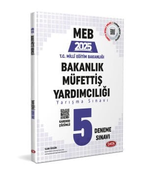 MEB Bakanlık Müfettiş Yardımcılığı 5 Deneme Sınavı - Karekod Çözümlü