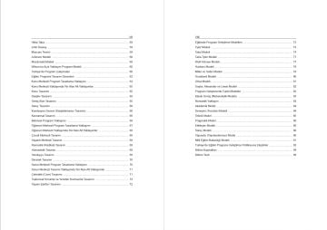 Eğitimde Program Geliştirme ve Değerlendirme - Burhan Akpınar