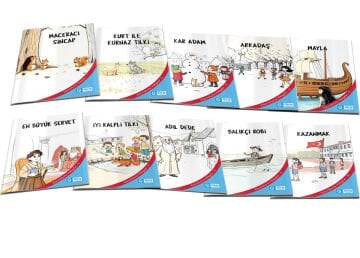 8 yaş Küçük Kahramanlar 10'lu Hikâye Seti