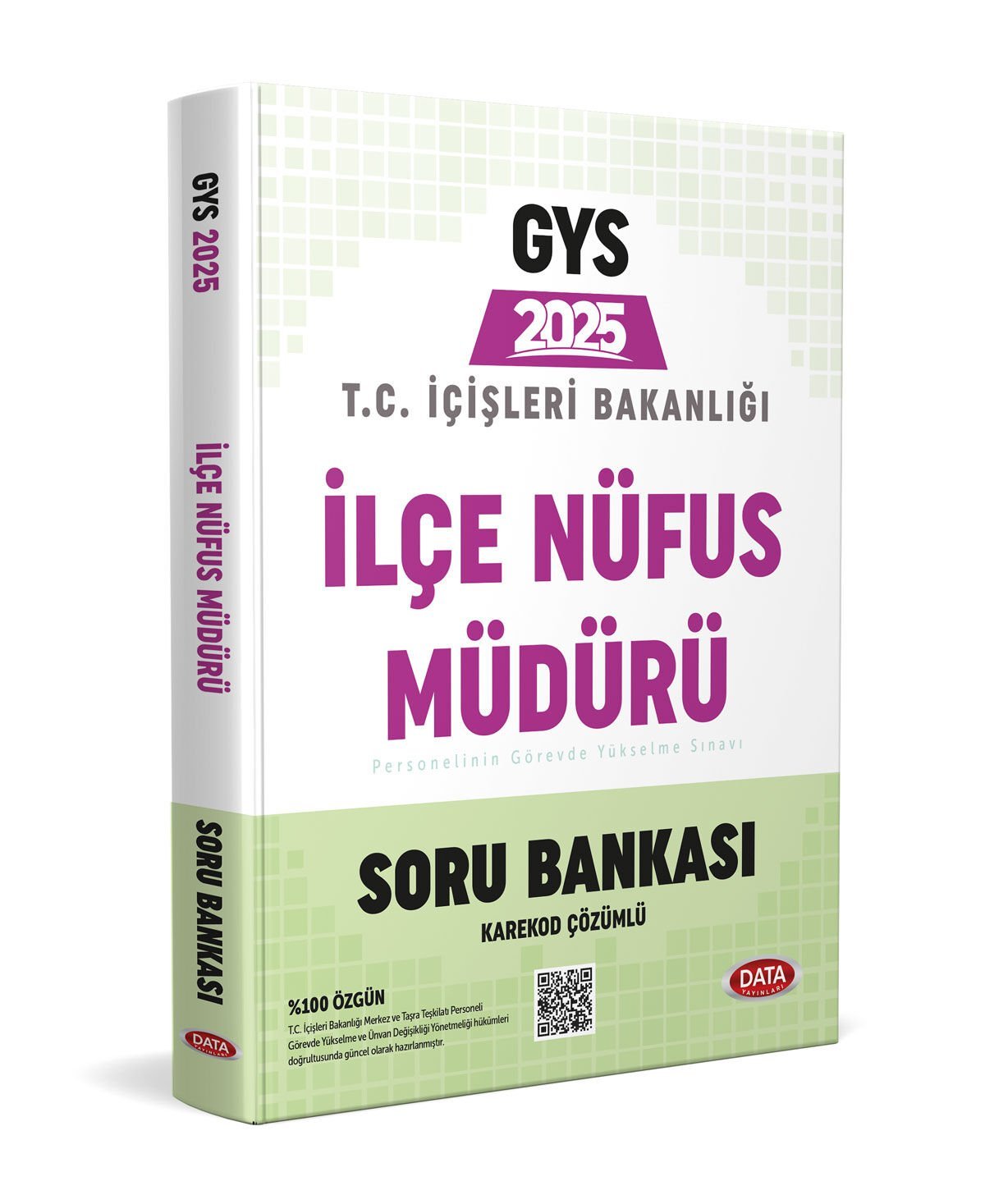 T.C. İçişleri Bakanlığı İlçe Nüfus Müdürü GYS Soru Bankası -Karekod Çözümlü