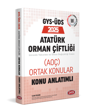 GYS-ÜDS Atatürk Orman Çiftliği (AOÇ) Ortak Konular Konu Anlatımlı
