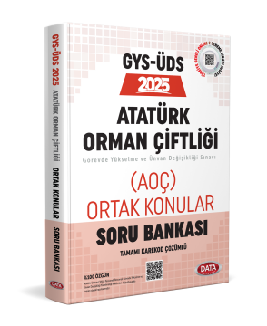 GYS-ÜDS Atatürk Orman Çiftliği (AOÇ) Ortak Konular- Karekod Çözümlü