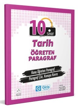 10. Sınıf Tarih Seti - Giriş Yayınları