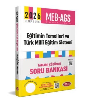 2026 AGS Ultra Serisi Eğitimin Temelleri - Türk Milli Eğitim Sistemi Tamamı Çözümlü Soru Bankası