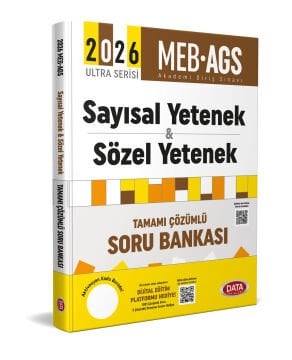 2026 AGS Ultra Serisi Sayısal Yetenek - Sözel Yetenek Tamamı Çözümlü Soru Bankası