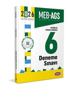 2026 AGS Fasiküllü Tamamı Çözümlü 6 Deneme Sınavı