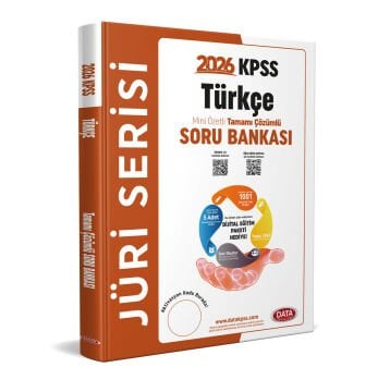2026 KPSS Jüri Serisi Mini Özetli Türkçe Tamamı Çözümlü Soru Bankası + Dijital Eğitim Platformu Hediye