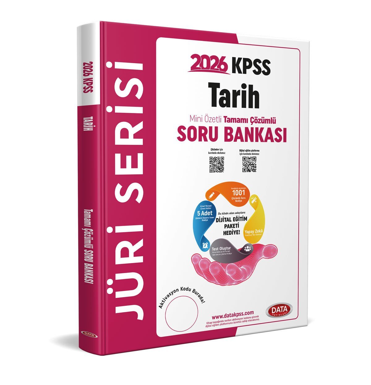 2026 KPSS Jüri Serisi Tarih Mini Özetli Tamamı Çözümlü Soru Bankası + Dijital Eğitim Platformu Hediye