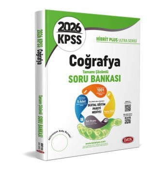 2026 KPSS Hibrit Plus Ultra Serisi Coğrafya Soru Bankası - Karekod Çözümlü + Dijital Eğitim Platformu Hediye
