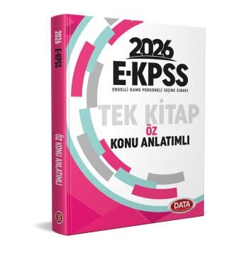 2026 EKPSS Tek Kitap Öz Konu Anlatımlı