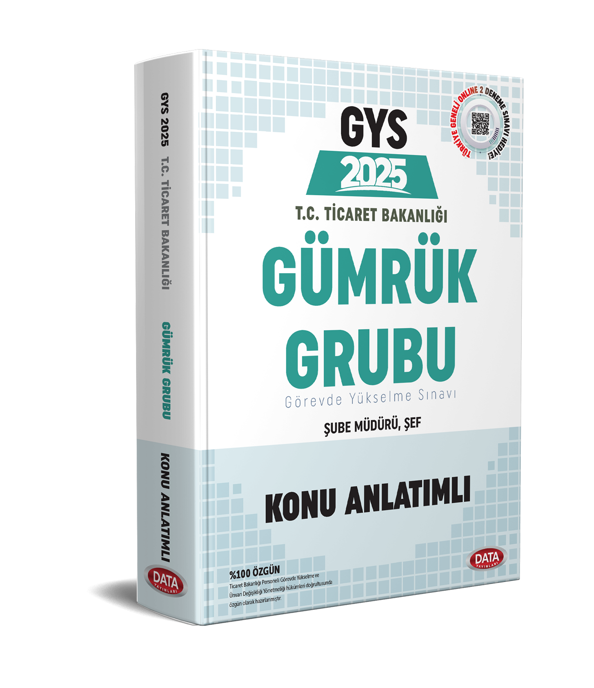 Ticaret Bakanlığı GYS Gümrük Gümrük Grubu Soru Bankası - Karekod Çözümlü