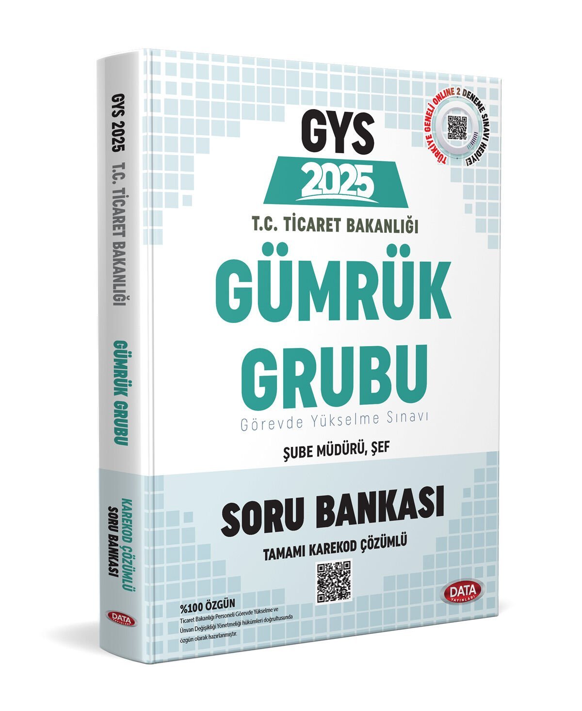 Ticaret Bakanlığı GYS Gümrük Grubu Soru Bankası - Karekod Çözümlü