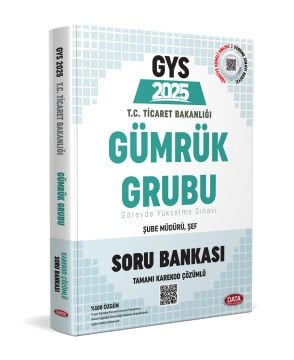 Ticaret Bakanlığı GYS Gümrük Grubu Soru Bankası - Karekod Çözümlü