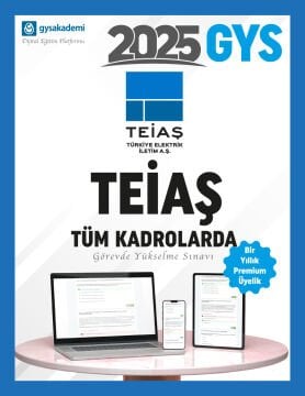 2025 TEİAŞ GYS Dijital Eğitim Platformu (www.gysakademi.com 1 Yıllık Premium)