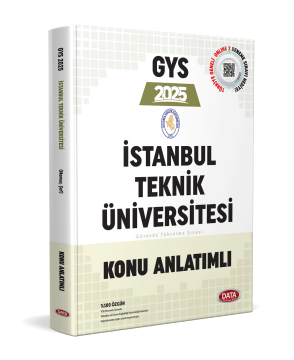 İstanbul Teknik Üniversitesi (Şef, Memur) GYS Konu Anlatımlı