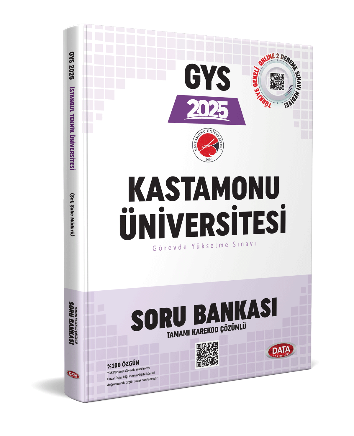 Kastamonu Üniversitesi (Şube Müdürü, Şef) GYS Soru Bankası -Karekod Çözümlü