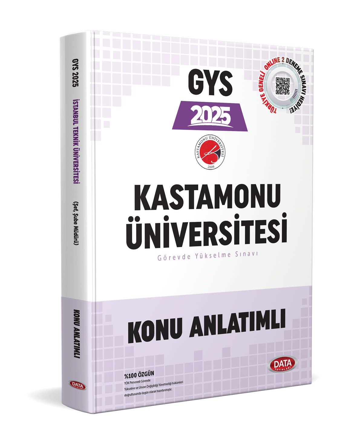 Kastamonu Üniversitesi (Şube Müdürü, Şef) GYS Konu Anlatımlı