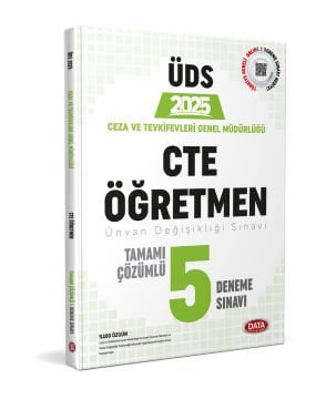 Ceza ve Tevkifevleri CTE Öğretmen ÜDS Tamamı 5 Deneme Sınavı