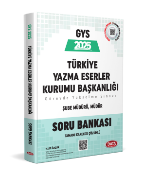 GYS Türkiye Yazma Eserler Kurumu Başkanlığı Müdür, Şube Müdürü Karekod Çözümlü Soru Bankası