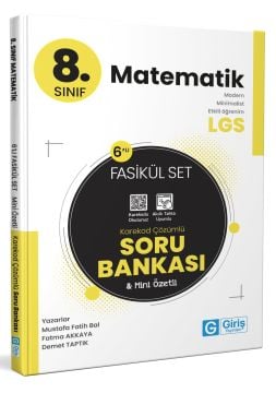 8. Sınıf Matematik LGS 6'lı Fasikül Set Soru Bankası